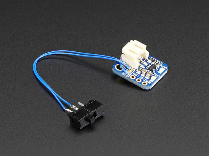 Actual product image Adafruit Pro Trinket LiIon/LiPoly Backpack Add-On (Various)