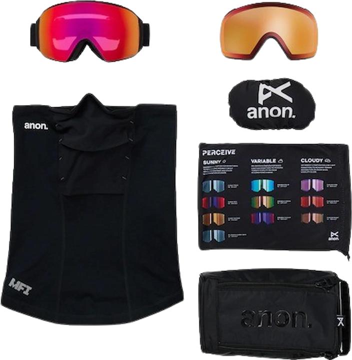 Produktbild Anon M4 Toric Skibrille + Zusatzglas + MFI Maske
