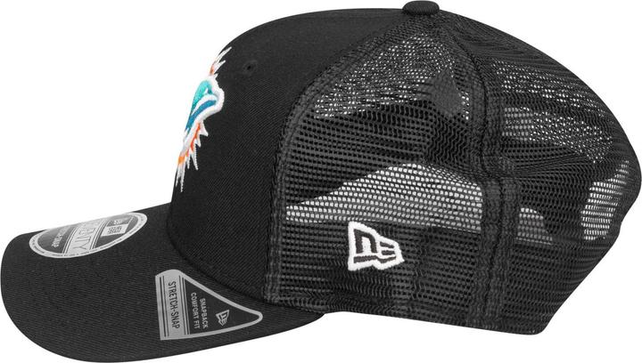 Actual product image New Era 9Seventy Stretch-Snap Trucker Cap - Miami Dolphins