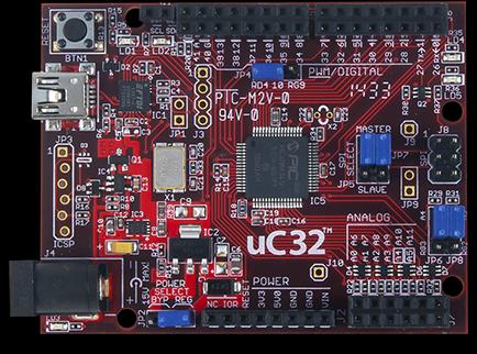 Produktbild Digilent ChipKit uC32 DevBoard mit UNO R3 Headers (Elektronikkit)