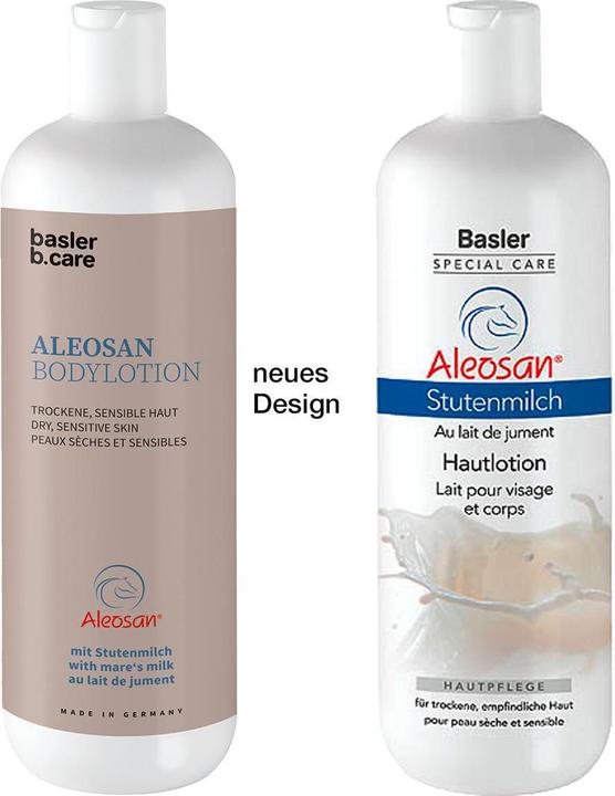 Immagine prodotto Basler Lozione per la pelle di latte di giumenta Aleosan (Crema corpo, 500 ml)