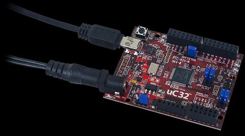 Produktbild Digilent ChipKit uC32 DevBoard mit UNO R3 Headers (Elektronikkit)