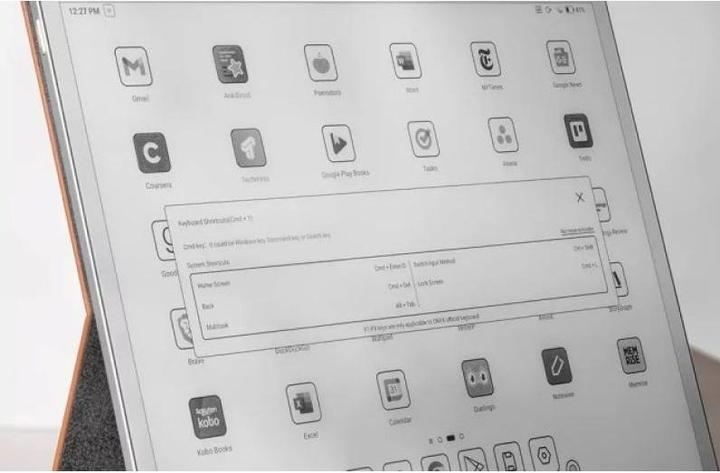 Produktbild Onyx Boox Magnetic Keyboard Cover (Eng. Int., Onyx Boox Note Air, Onyx Boox Tab X C)