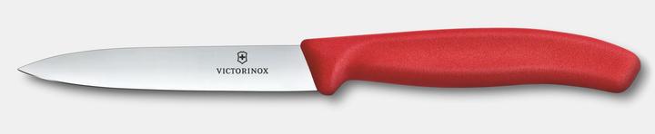Produktbild Victorinox Swiss Classic, Gemüsemesser, 10cm, gerade, mittelspitz, rot (10 cm)