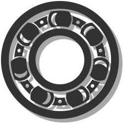 Nke Watteco, Kugellager, Nadellager NK60/25 Innen-Ø 60 mm Aussen-Ø 72 mm Breite25 mm