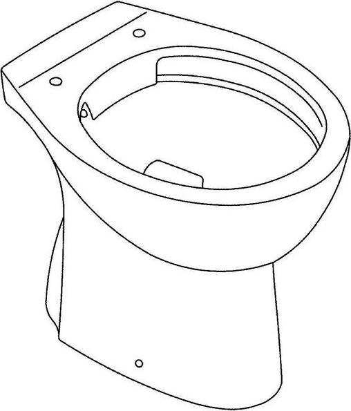 Produktbild Grohe Bau Keramik Stand-Tiefspül-WC