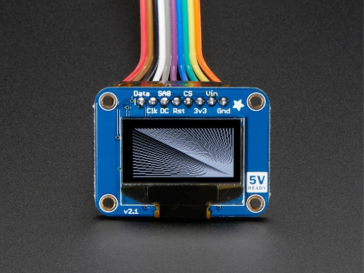 Produktbild Adafruit Monochrome 0.96" 128x64 OLED graphic display (Display)