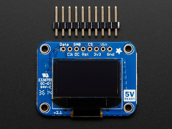 Produktbild Adafruit Monochrome 0.96" 128x64 OLED graphic display (Display)