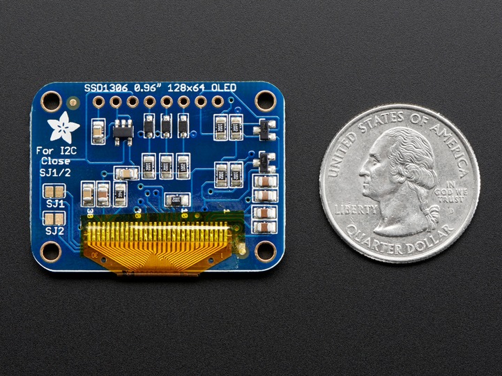 Produktbild Adafruit Monochrome 0.96" 128x64 OLED graphic display (Display)
