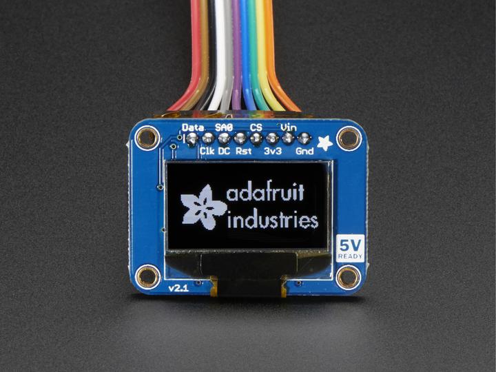 Actual product image Adafruit Monochrome 0.96" 128x64 OLED graphic display (Display)