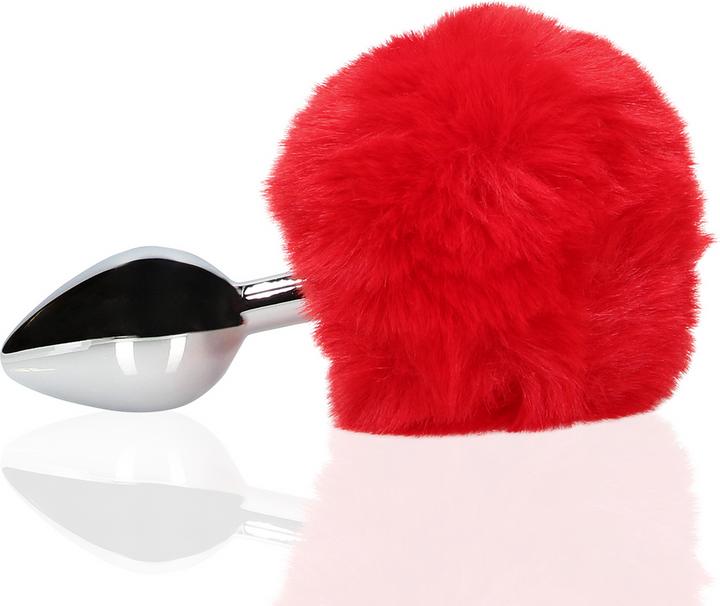 Produktbild Ouch! Bunny Tail with Metal Butt Plug