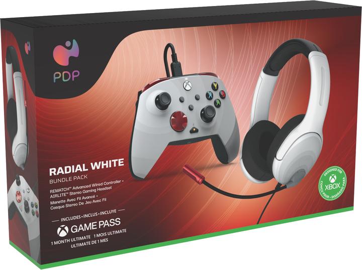 Produktbild PDP Pack Gaming Xbox Radical Whmanette Rematch+Casque Airlite (Xbox Series X, Xbox Series S, PC, Xbox One S)