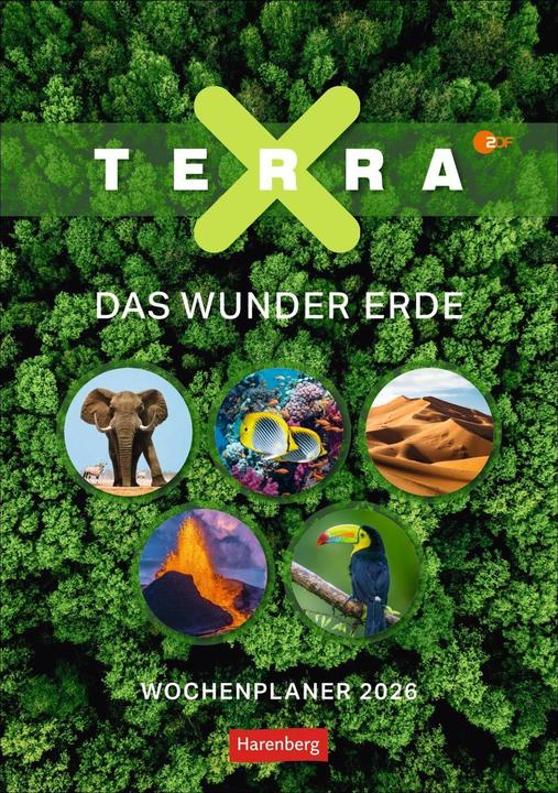 Produktbild Harenberg Terra X - Das Wunder Erde Wochenplaner 2026 (Harter Einband, Deutsch)
