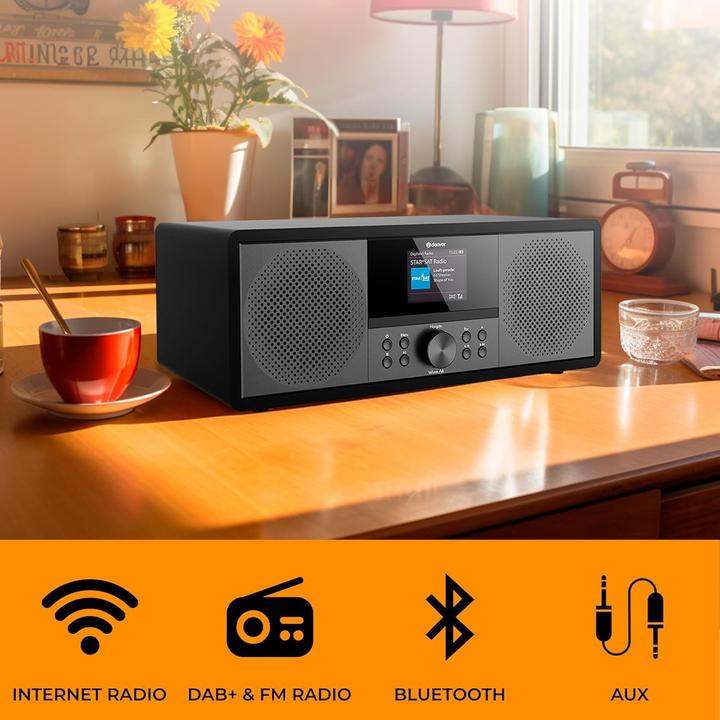 Image du produit Denver MIR-270B (DAB+ DAB, FM, Bluetooth, WiFi)