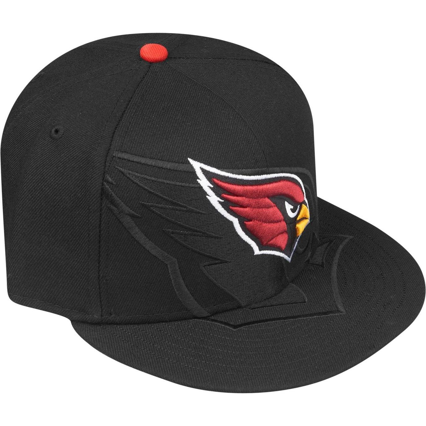 Thumbnail - New Era, Herren, Cap, 59Fifty Fitted Cap - SPILL Arizona Cardinals - 6 7/8, Schwarz, (6 7/8)