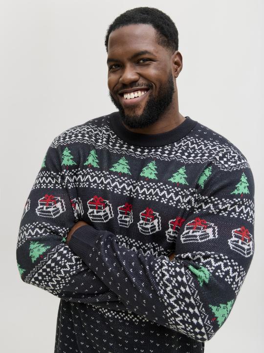 Produktbild Jack & Jones Plus Size Strickpullover Strickpullover (7XL)