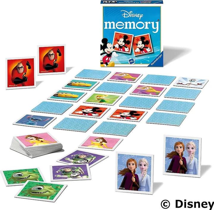 Produktbild Ravensburger Mini Memory - Disney Characters (Englisch)