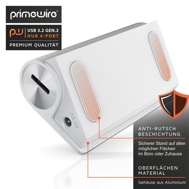 Image du produit Primewire Verteiler (USB-A, 4 Ports)