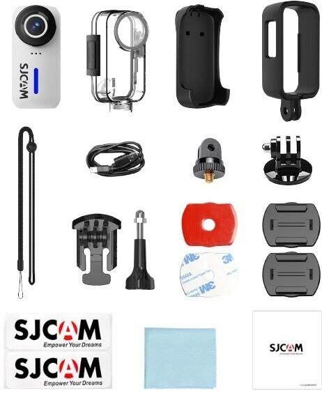 Actual product image Sjcam C110 Action Camera, white (30p, Wi-Fi)