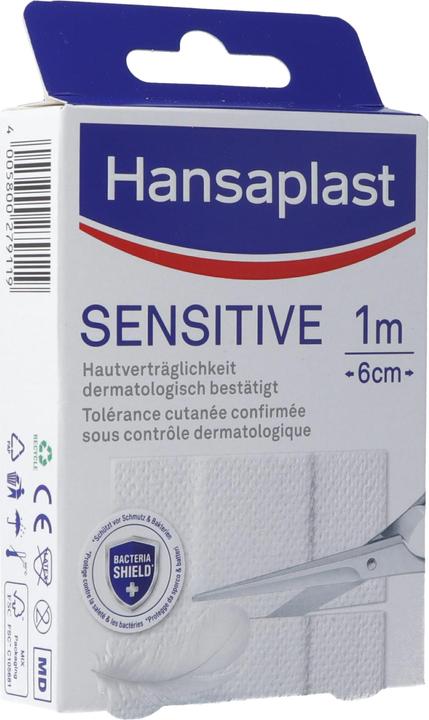Image du produit Hansaplast Sensitive 1m x 6cm (10x)