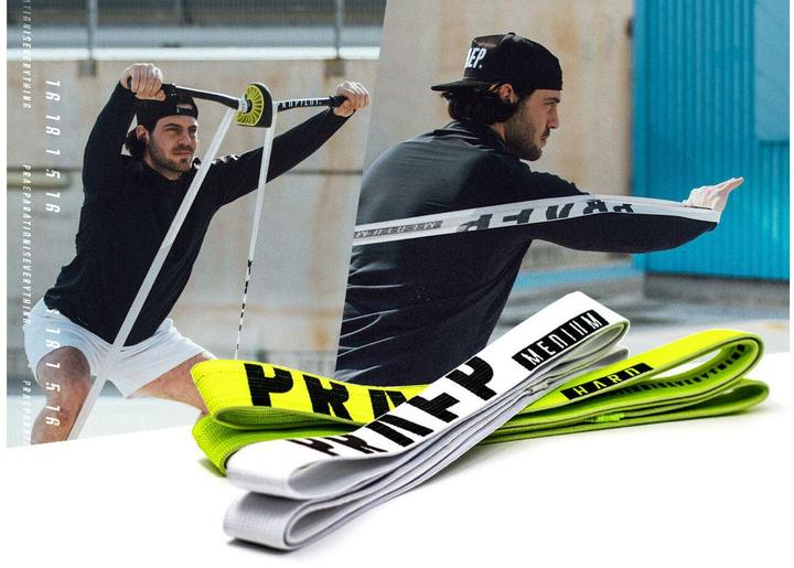 Actual product image Praep Balance Board ProPilot Basic + 2 Woven Resistance