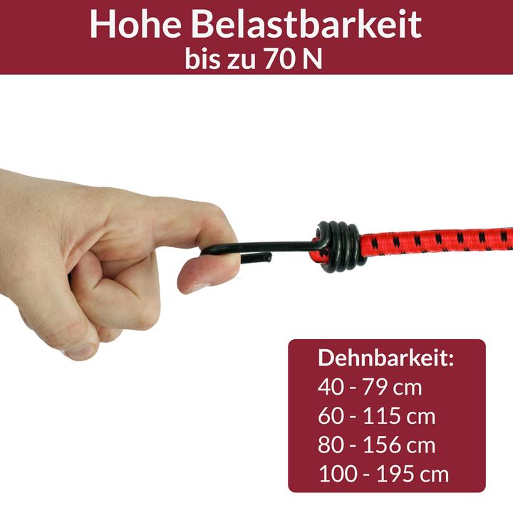 Image du produit Deuba Kit de caoutchouc de serrage