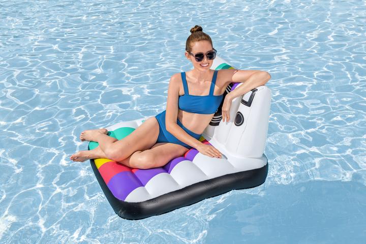 Actual product image Bestway 1.27MX1.02M POSE N FLOAT LOUNGE