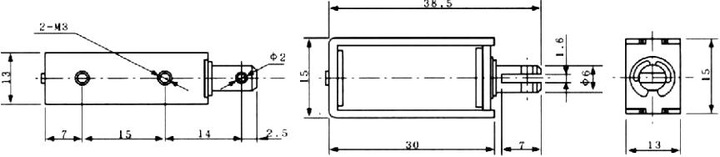 Produktbild Makeblock DC Frame Type Solenoid HCNE1-0530