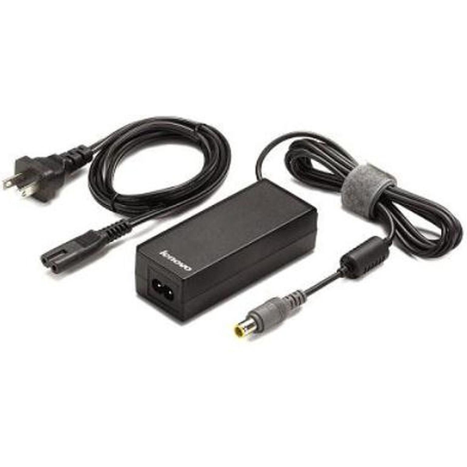Lenovo 65W Ultraportable AC Adapter (65 W), Notebook Netzteil, Schwarz