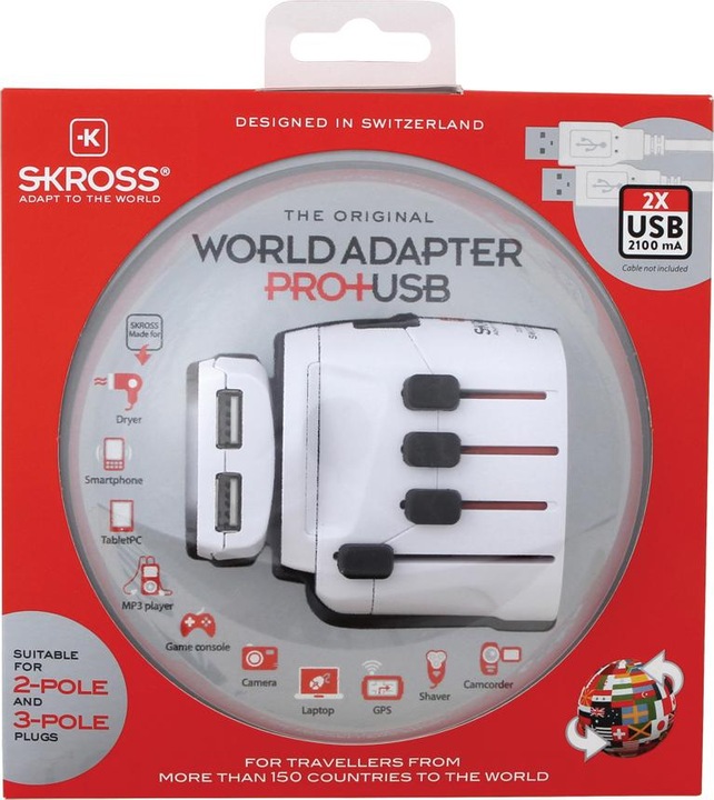 Actual product image Skross Pro+ USB