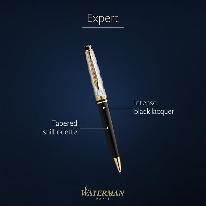 Produktbild Waterman Penna a Sfera Esperta (Goldfarben, Schwarz, 1x)
