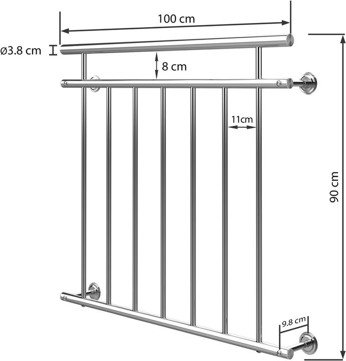 Actual product image Monzana Balcony