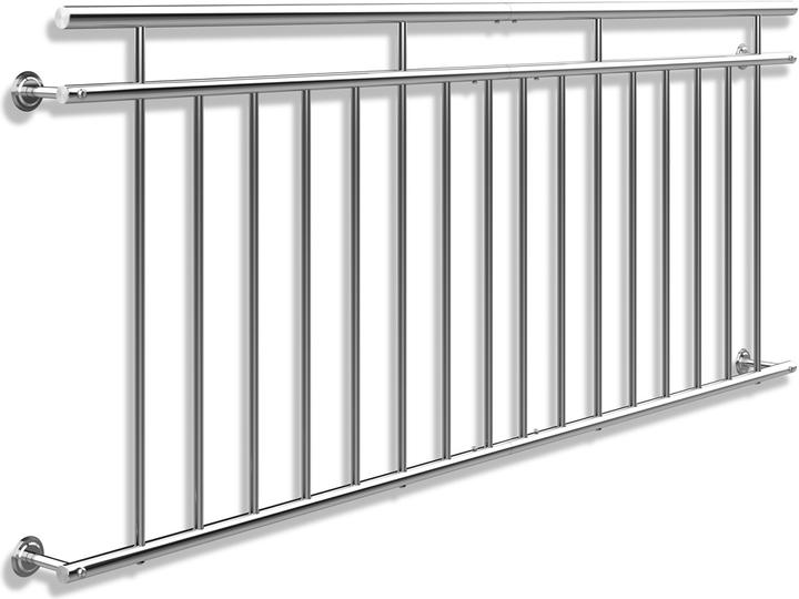 Produktbild Monzana Balkongeländer (Edelstahl)