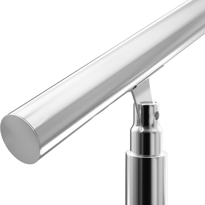 Actual product image Monzana Treppengeländer (Stainless steel)