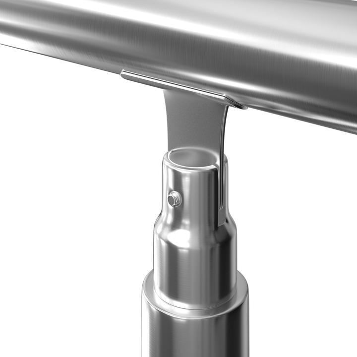 Actual product image Monzana Treppengeländer (Stainless steel)