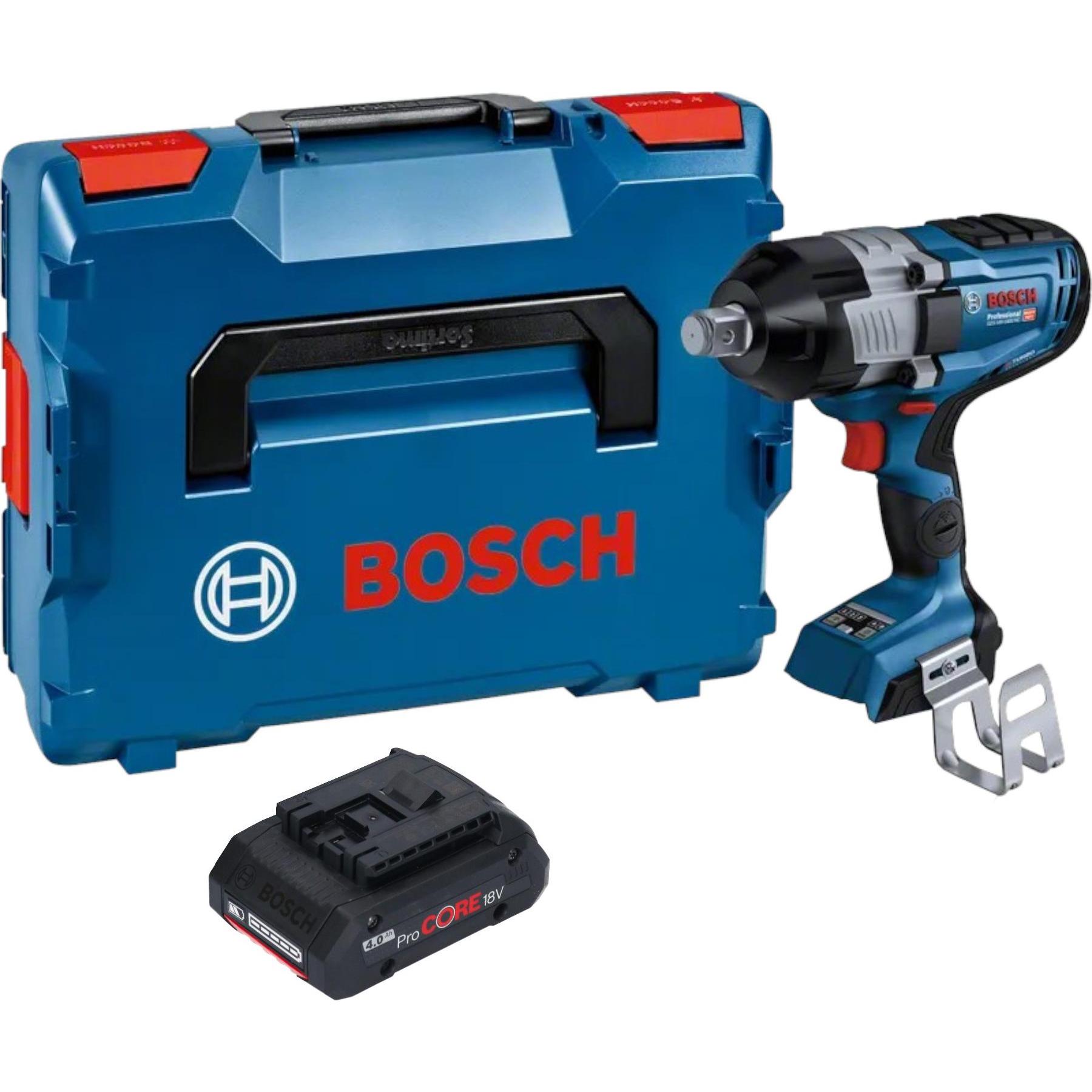 Bosch Professional, Bohrmaschine + Akkuschrauber, Bosch GDS 18V-1600 HC Professional Akku Schlagschrauber 18 V 1600 Nm 3...