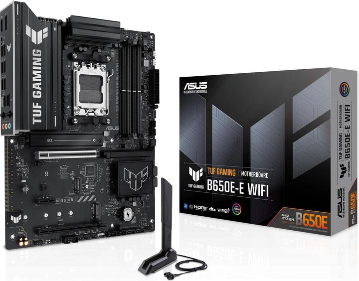 Actual product image ASUS TUF GAMING B650E-E WIFI (AM5, AMD B650E, ATX)