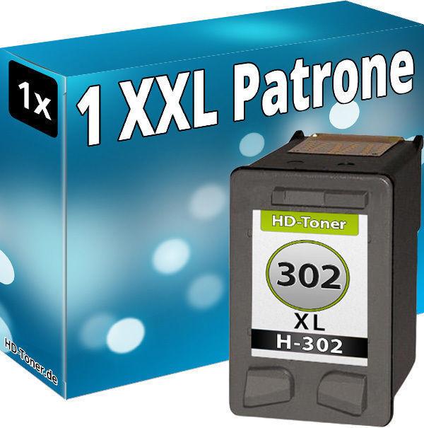 Produktbild Druckfuxx 1x TINTE PATRONEN für HP 302 XL DeskJet 1110 2130 3630 3631 3632 3633 3634