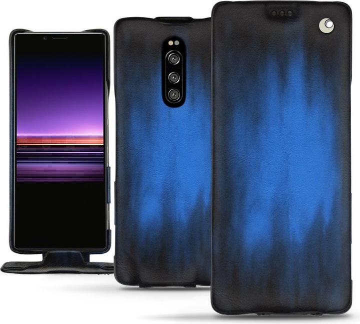Noreve Lederschutzhülle vertikal (Sony Xperia 1)