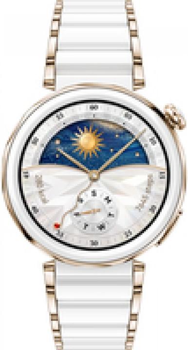 Productafbeelding Huawei Horloge GT 5 Pro 42mm Keramisch Wit (42 mm, Alleen WLAN)