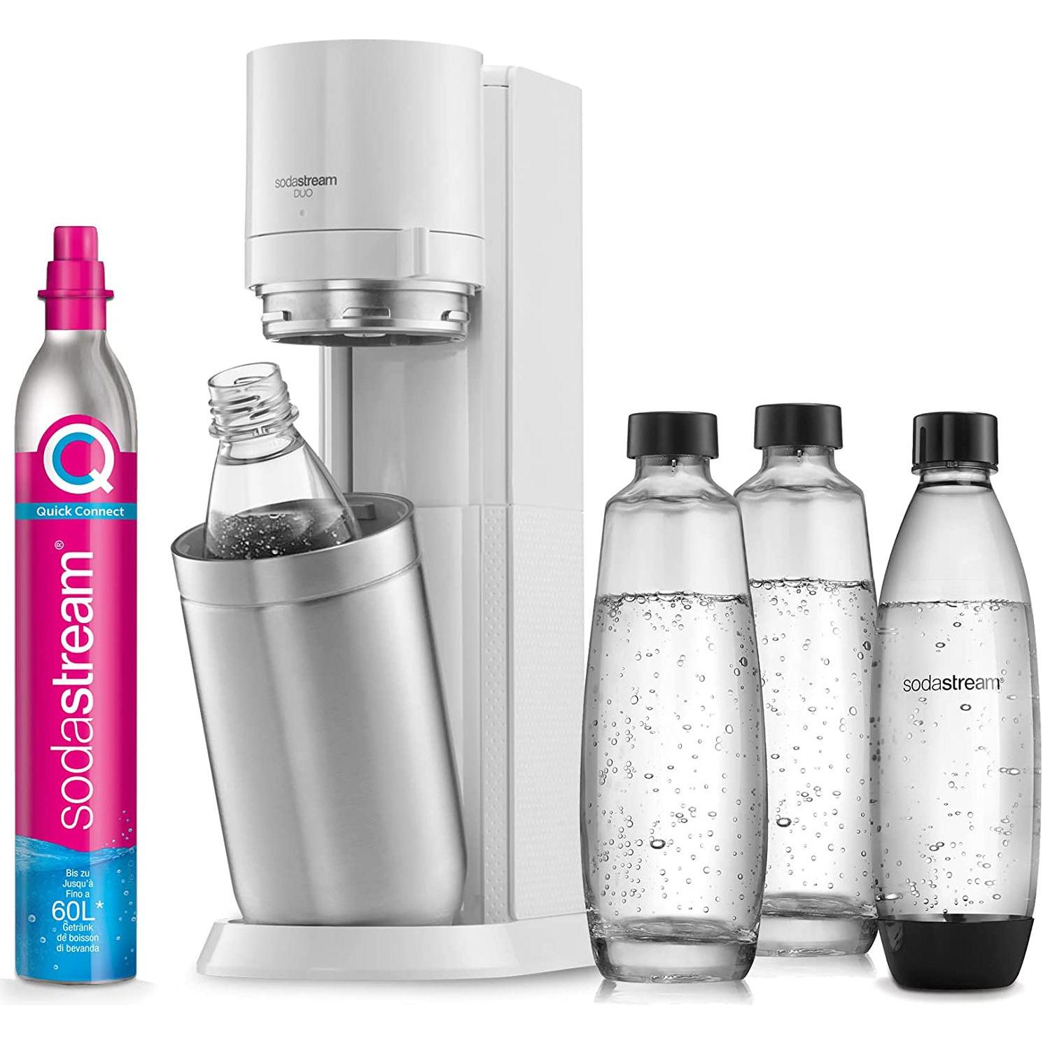 SodaStream Duo, Gasatore d'acqua, Bianco