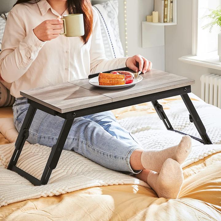 Actual product image Songmics Laptop table, Greige