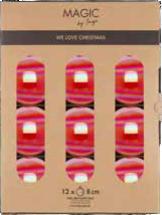 Actual product image Inge’s Glas Christmas Decor Christmas bauble Dazzling 12 pieces, red (12 -part)