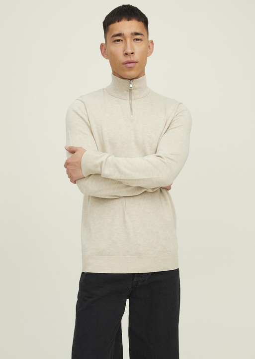 Produktbild Jack & Jones Halbreissverschluss Strickpullover (S)