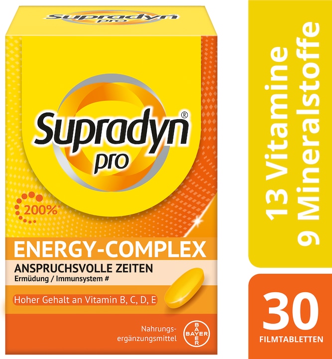 Produktbild Supradyn pro energy-complex (30 Stück, Tabletten, 69 g)