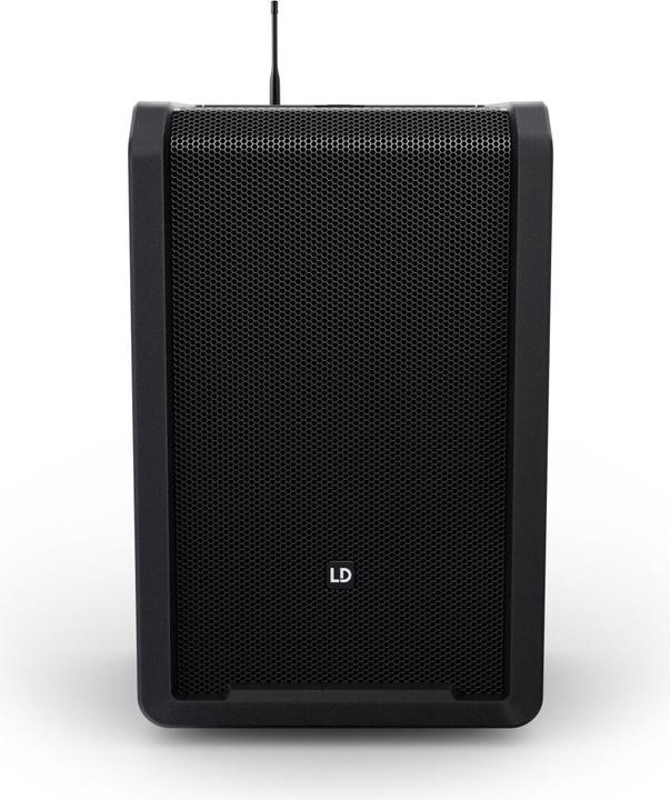 Produktbild LD Systems ANNY® 10 BPH B8 - 10" Mobiler Bluetooth® PA-Lautsprecher mit Akku, Mixer und 1x Headset-Mikrofon (in (1x 80 W)