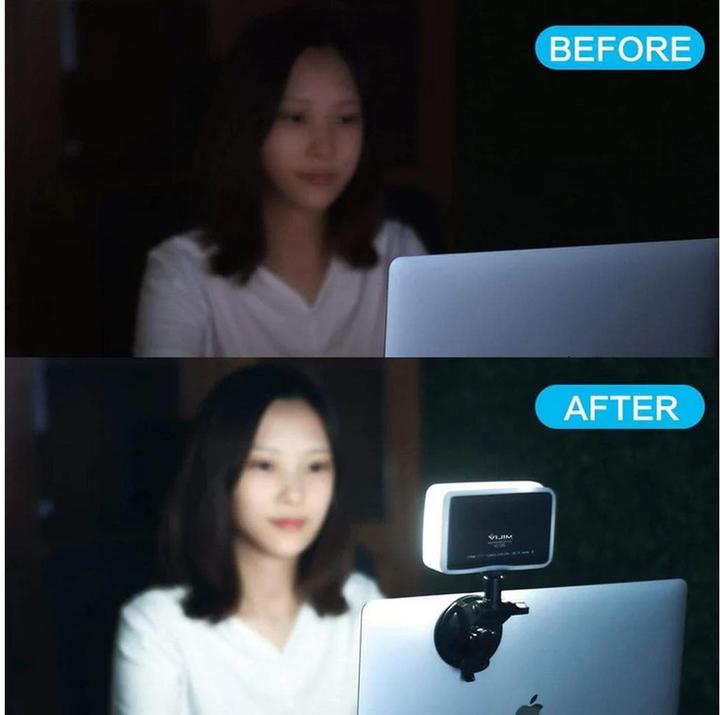 Produktbild Ulanzi VIJIM Video Conference Lighting Kit TPU Sucker + VL120 Light (Flächenleuchte, Videoleuchte)