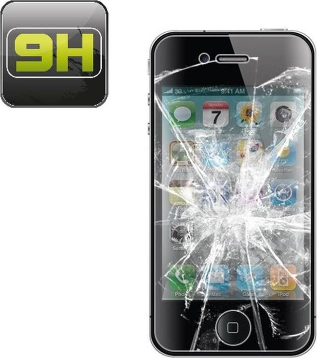 Produktbild Protectorking 3x echtes Tempered 9H Panzerhartglas 3D KLAR (3 Stk., Apple iPhone 4, LG G4s)