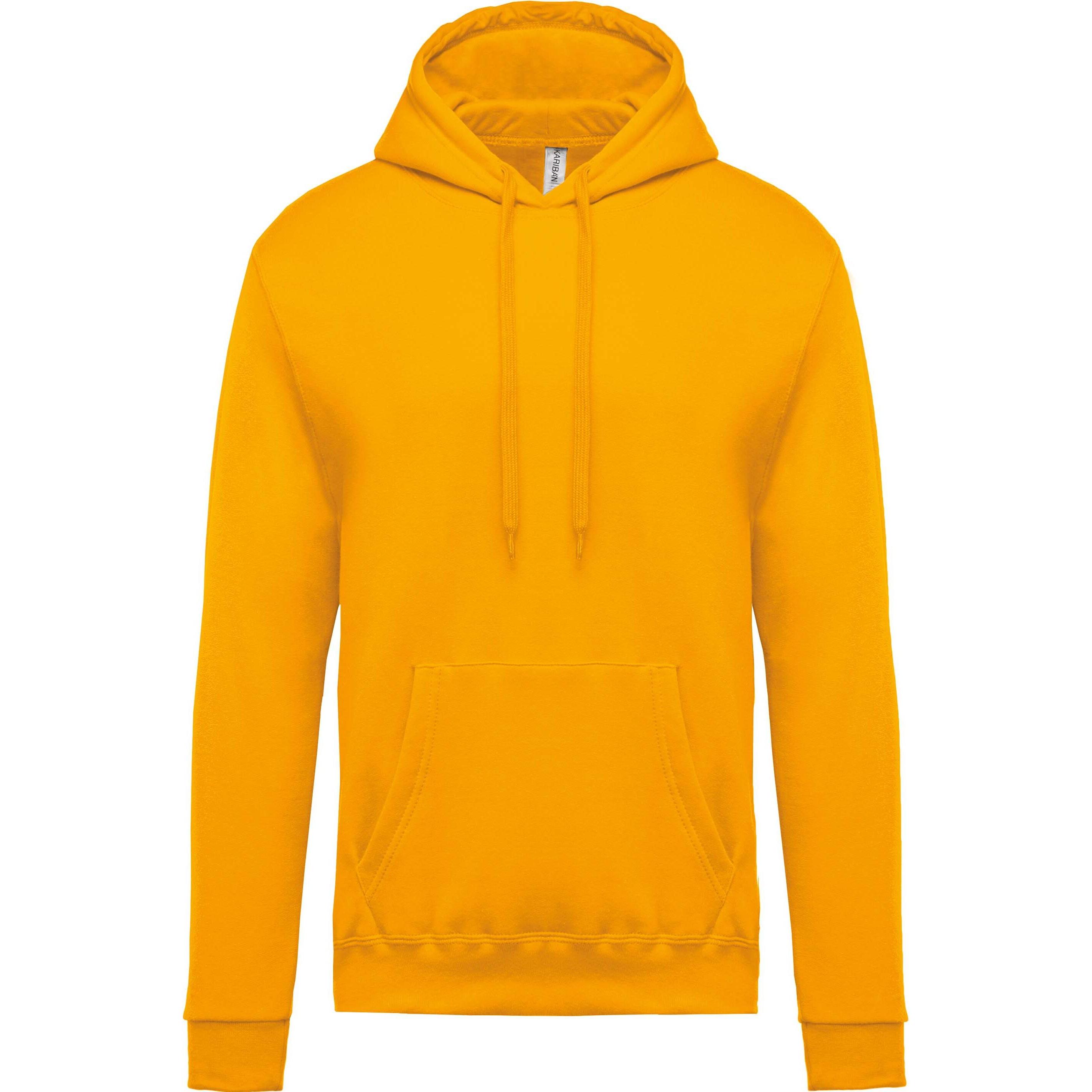 Kariban, Herren, Pullover, Hoodie, Gelb, (XXL)