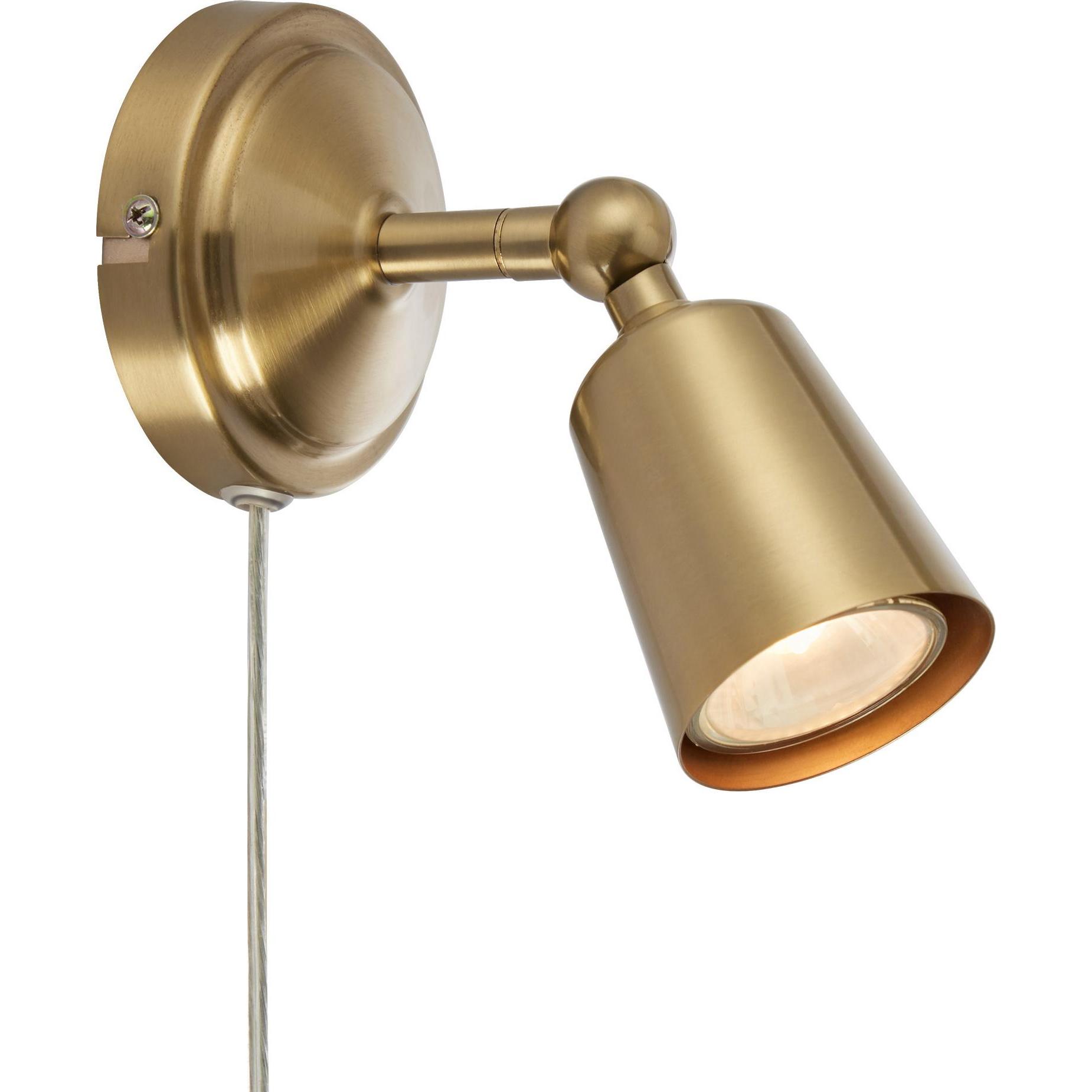 Markslöjd, Applique + Plafoniera, TINY Wall 1L Brass